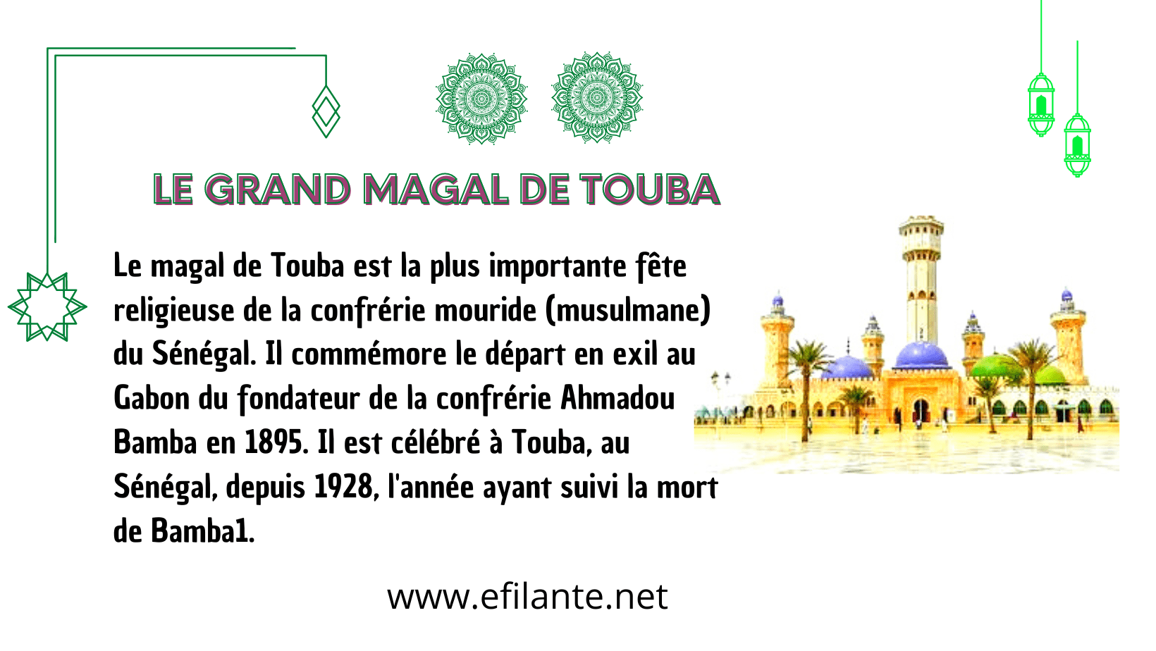 LE GRAND MAGAL DE TOUBA