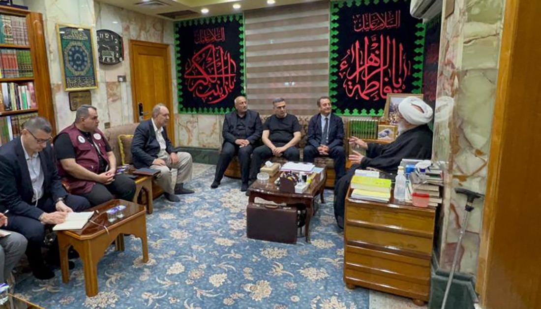 L'ambassadeur de France en Irak participe à l'Arba'in d'imam Hussein as à Karbala