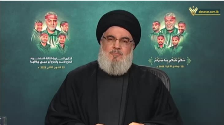 S.Nasrallah adresse un message au nouveau gouvernement israélien composé de fous et d’extrémistes