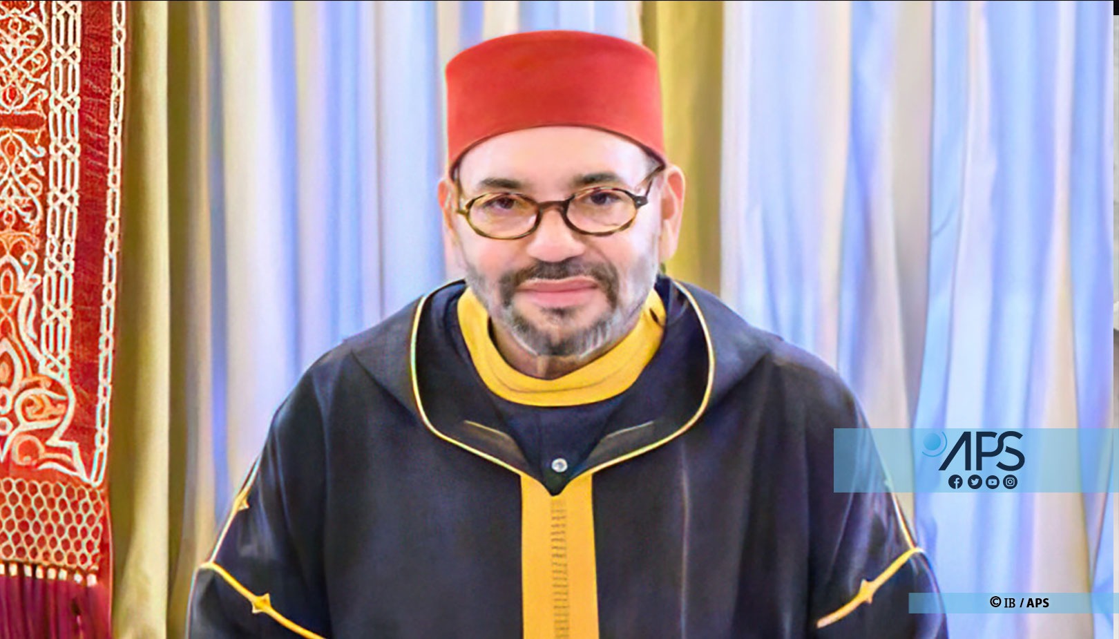 Le Roi du Maroc, Sa Majesté Mohammed VI